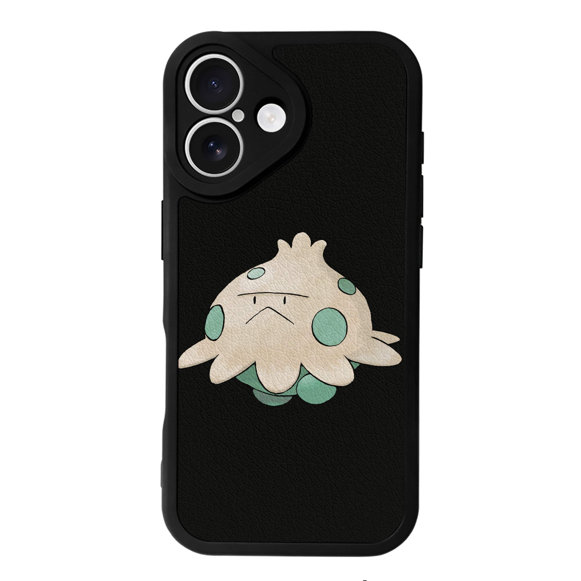 （画像用） ポケットモンスター Pokémon 【iPhone 16シリーズ対応】シリコンスマホケース（レザー調） 材質：シリコン